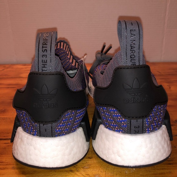 Adidas Men’s NMD_R1 STLT Primeknit Boost Running - Picture 5 of 8